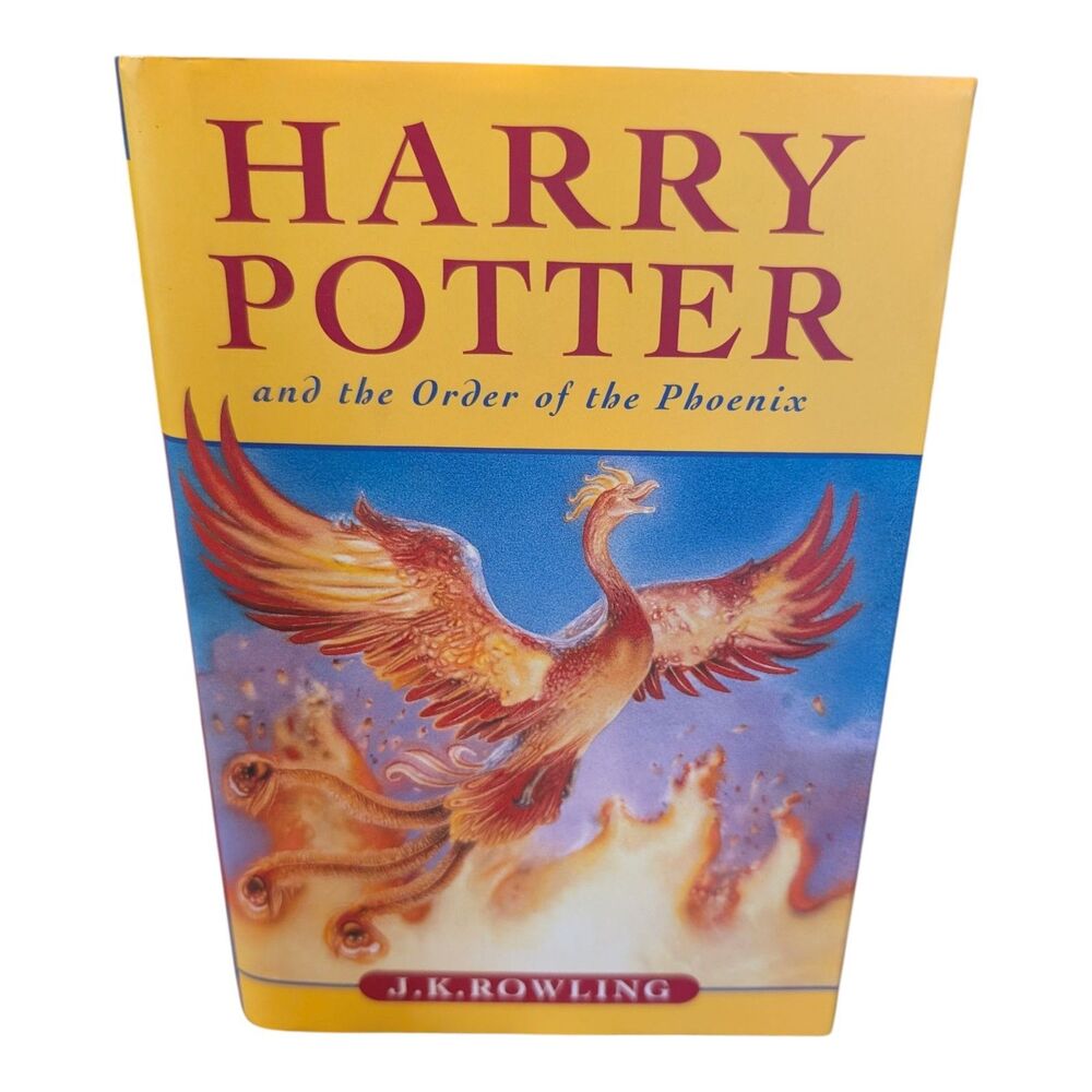 Harry Potter and The Order of The Phoenix First Canadian Edition 1st Print Ed